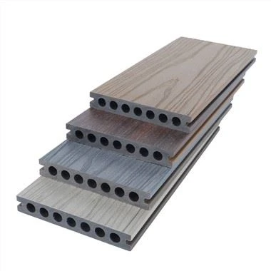 An tSín Díol Te Fireproof Co-easbhrúite WPC Decking Le Dromchla 3D