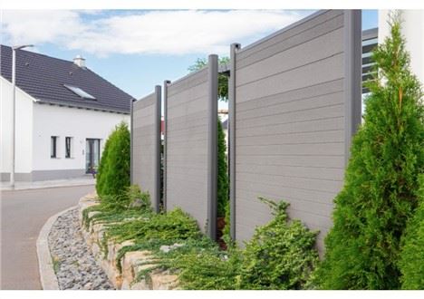 Príobháideacht Fál Gairdín Friotaíocht UV Uiscedhíonach WPC